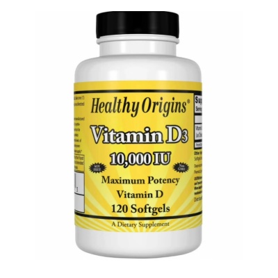  Healthy Origins Vitamin D3 10000 UI 120 