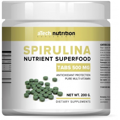  aTech Nutrition Spirulina 400 