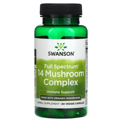  Swanson Full Spectrum Mushroom 500  60 