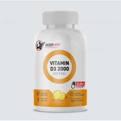  BodyPit Vitamin D3 2000 120 